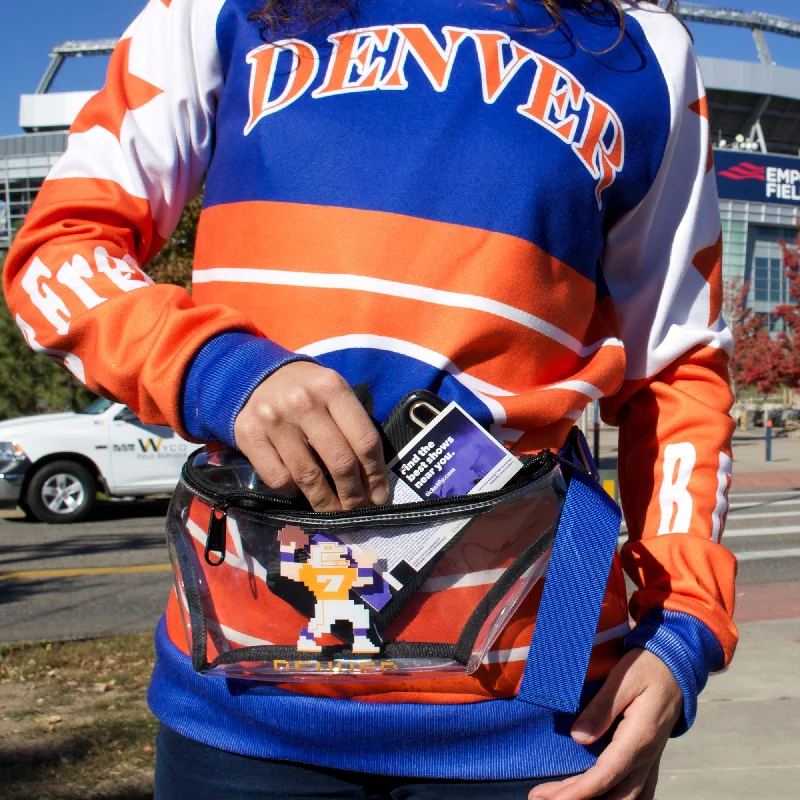 Tecmo John Stadium Approved Clear Fanny Pack Seasonal Sale On Trendy Handbags
