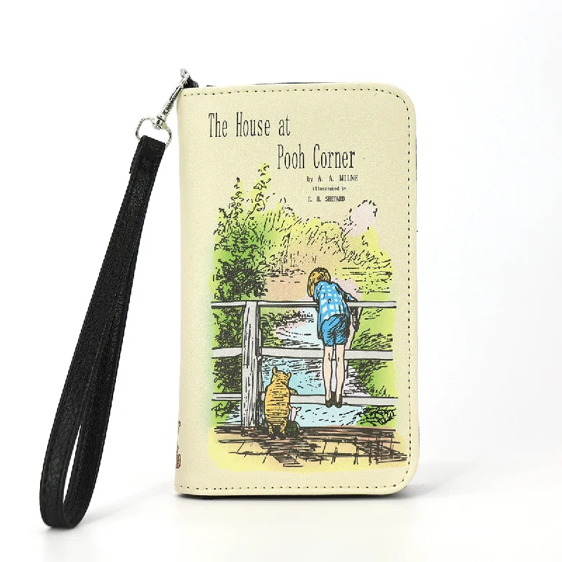 The House at Pooh Corner Book Wallet Flash Sale On Designer Bags