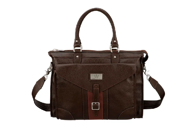 Tumbled Saddle Leather Martingale Brief Timeless Handbags Now At Special Discounts Tumbled Saddle Leather Martingale Brief Timeless Handbags Now At Special Discounts