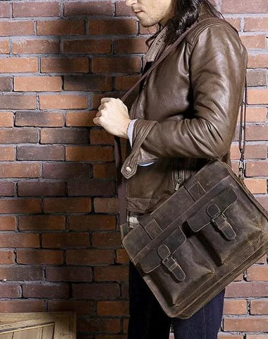 Vintage Coffee Leather Mens Briefcases Work Bag Laptop Bag Business Bag for Men Statement Handbags At Unbeatable Discounts Vintage Coffee Leather Mens Briefcases Work Bag Laptop Bag Business Bag for Men Statement Handbags At Unbeatable Discounts