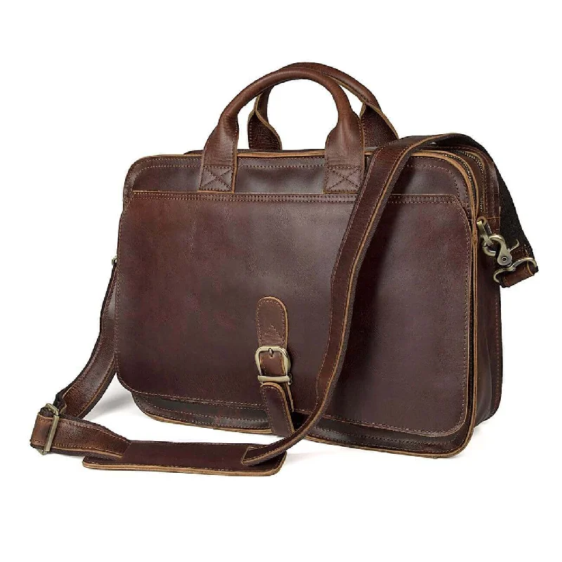 Vintage Leather Briefcase - Fits 14 Inch Laptop Trendy Purses With Limited-Time Offers Vintage Leather Briefcase - Fits 14 Inch Laptop Trendy Purses With Limited-Time Offers