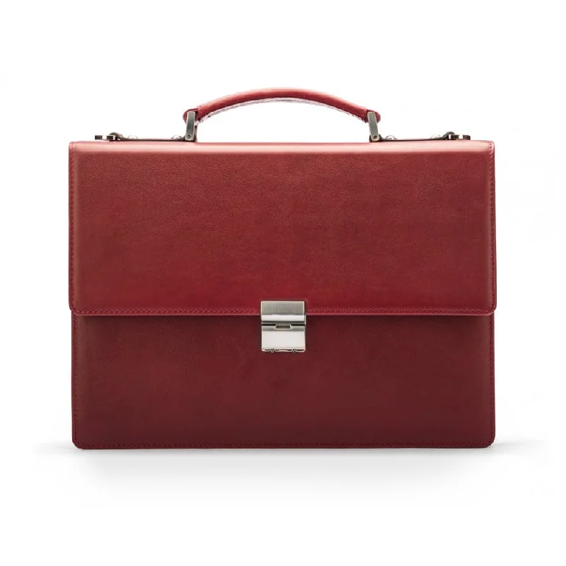 York 13" Leather Briefcase - Burgundy Handbag Deals You'll Love