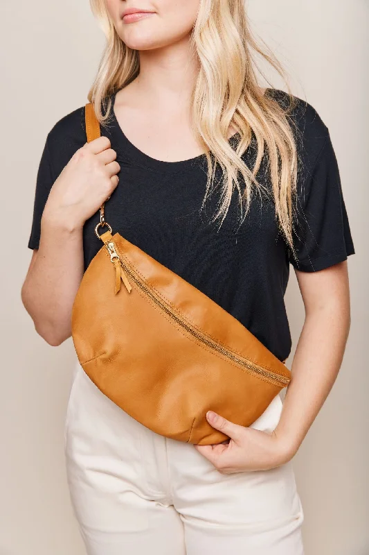 Able Berkeley Belt Bag - Cognac The Ultimate Handbag Sale – Elegant Styles At Lower Prices Able Berkeley Belt Bag - Cognac The Ultimate Handbag Sale – Elegant Styles At Lower Prices