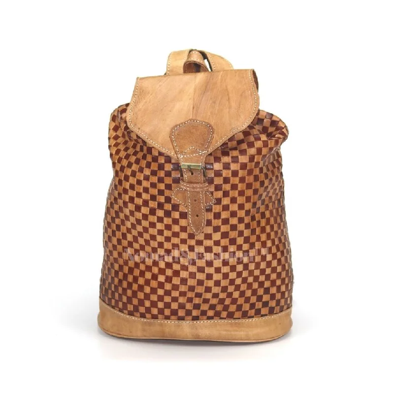 Backpack Moroccan Handmade leather Rustic style Elegant Bags, Limited Stock Available Backpack Moroccan Handmade leather Rustic style Elegant Bags, Limited Stock Available