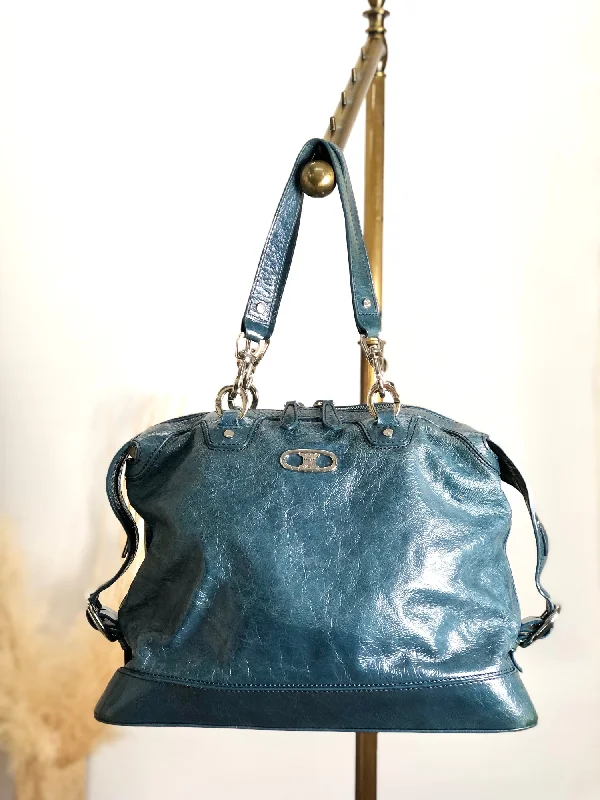 CELINE Blason Handbag Emerald Green Vintage pnfh7c Shoulder Bags, Crossbody Bags, And More On Sale CELINE Blason Handbag Emerald Green Vintage pnfh7c Shoulder Bags, Crossbody Bags, And More On Sale