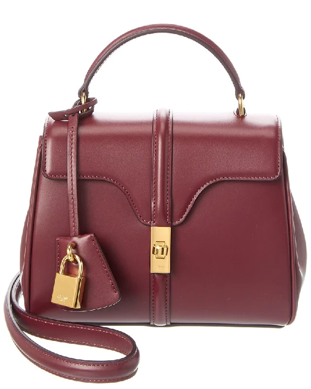 CELINE Mini 16 Leather Top Handle Bag Shop Stylish Bags At Unbeatable Prices