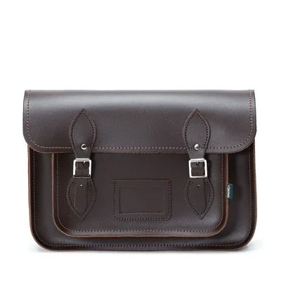 Handmade Leather Satchel - Dark Brown The Ultimate Sale On Must-Have Handbags