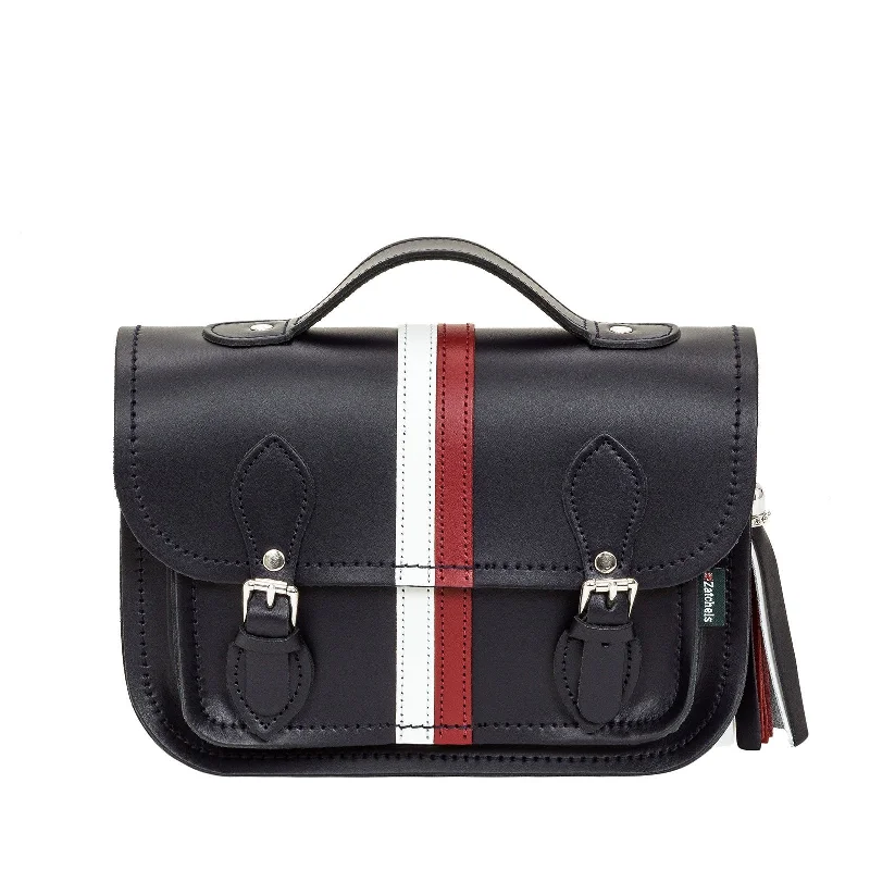 Leather Midi Satchel - British Edit Upgrade Your Look With Our Bag Sale