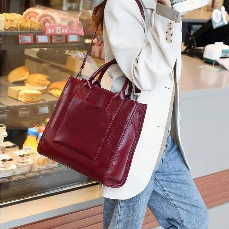 Genuine leather / 5 colors Grab Your Favorite Handbags For Less