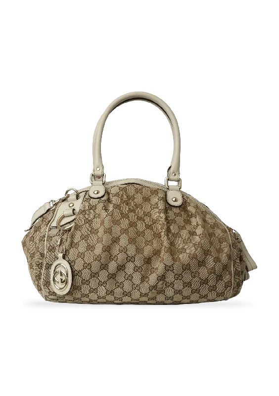 GG CANVAS SUKEY BOSTON BAG Trendy Purses With Limited-Time Offers