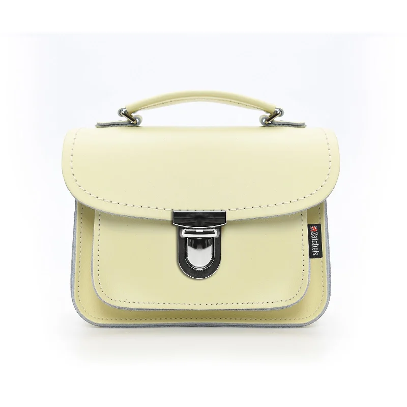 Luna Handmade Leather Bag - Cream Trendy And Classic Bags Now At Unbeatable Discounts Luna Handmade Leather Bag - Cream Trendy And Classic Bags Now At Unbeatable Discounts