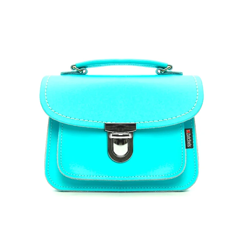 Luna Handmade Leather Bag - Limpet - Shell Blue Limited-Time Sale On Trendy Handbags – Don't Miss Out