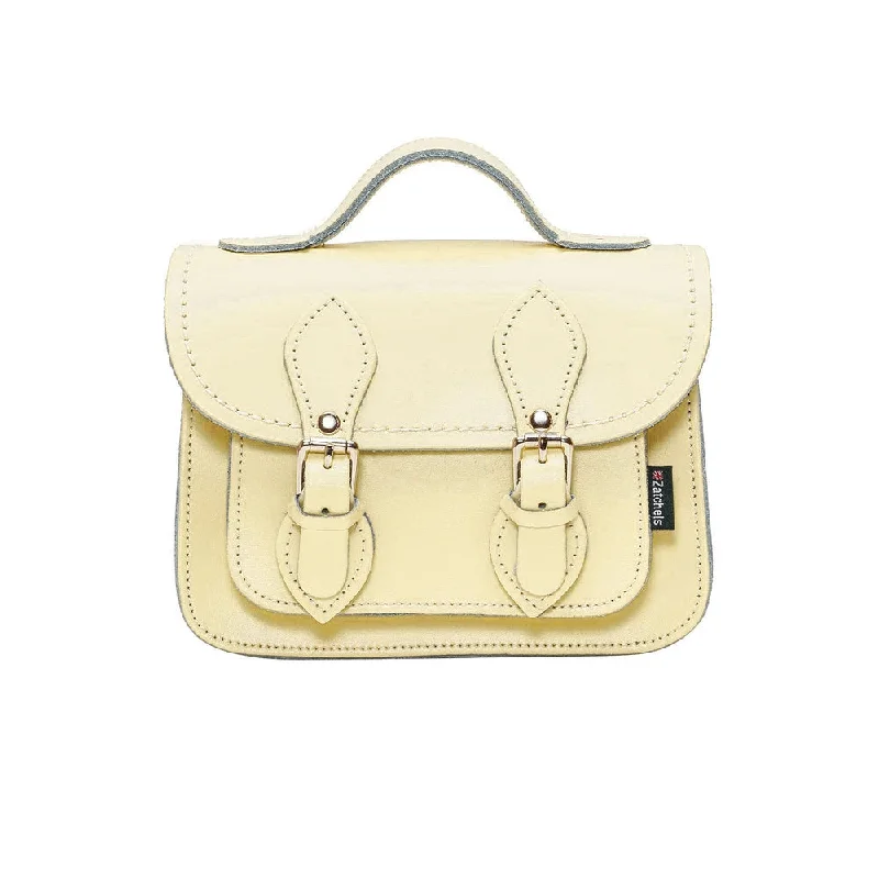 Handmade Leather Micro Satchel - Primrose Yellow Your Perfect Bag At The Perfect Price Handmade Leather Micro Satchel - Primrose Yellow Your Perfect Bag At The Perfect Price