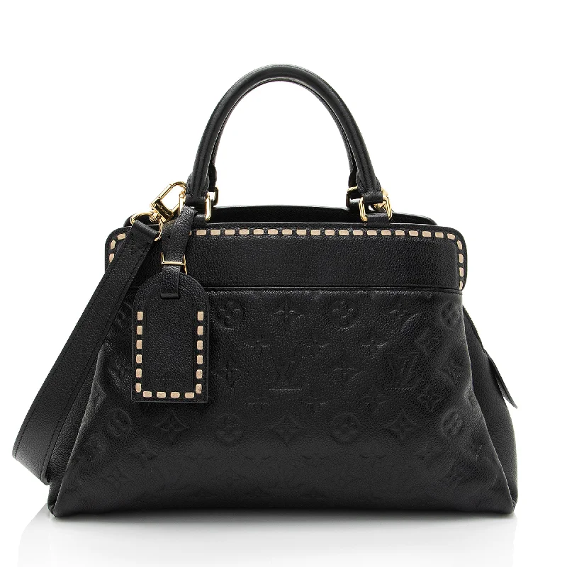 Louis Vuitton Monogram Empreinte Vosges MM Satchel (SHF-PIWHp2) Your Perfect Bag At The Perfect Price