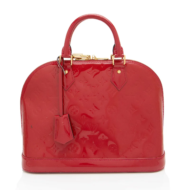 Louis Vuitton Monogram Vernis Alma PM Satchel (SHF-WV66qb) Premium Handbags At Exclusive Prices Louis Vuitton Monogram Vernis Alma PM Satchel (SHF-WV66qb) Premium Handbags At Exclusive Prices