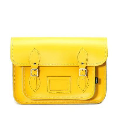 Handmade Leather Satchel - Pastel Daffodil Yellow Chic Handbags At Special Promotional Prices Handmade Leather Satchel - Pastel Daffodil Yellow Chic Handbags At Special Promotional Prices