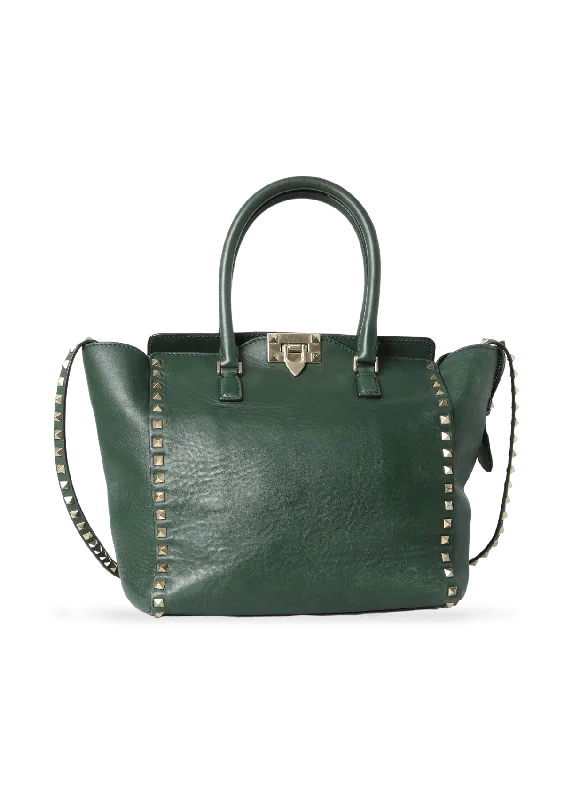 ROCKSTUD SATCHEL Statement Handbags At Unbeatable Discounts