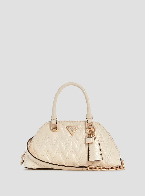 White Adelard Satchel Bag Premium Quality Bags, Budget Prices