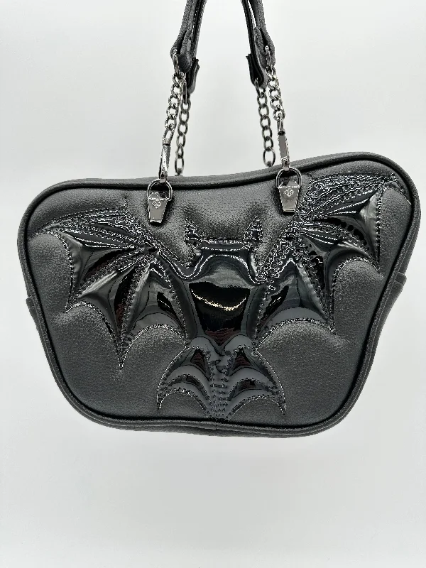 Fashion-Forward Atomic - Black Symphony with Black Chrome Bat Shop Stylish Bags At Unbeatable Prices Fashion-Forward Atomic - Black Symphony with Black Chrome Bat Shop Stylish Bags At Unbeatable Prices