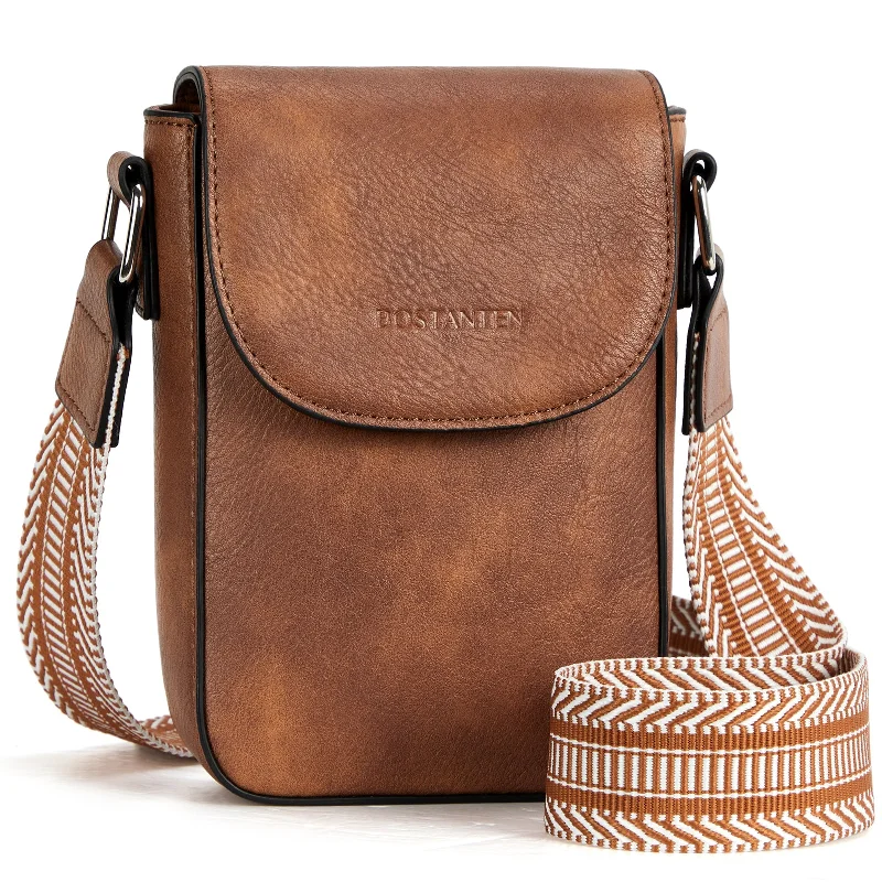 Break Fashion Norms BOSTANTEN Small Crossbody Bags for Women Trendy Phone Wallet Purses Handbags Adjustable Guitar Strap Fashion Bags With Huge Discounts Break Fashion Norms BOSTANTEN Small Crossbody Bags for Women Trendy Phone Wallet Purses Handbags Adjustable Guitar Strap Fashion Bags With Huge Discounts