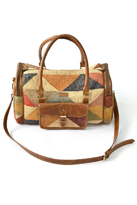 Winter Warehouse Sale CANNA - KILIM DUFFLE BAG Fashionable Bags At Must-Have Prices Winter Warehouse Sale CANNA - KILIM DUFFLE BAG Fashionable Bags At Must-Have Prices