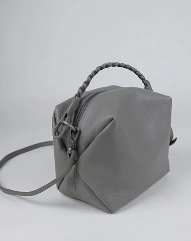 Holiday Attire Sale Cute Womens Gray Leather Handbag Purse Cube Leather Shoulder Bag Crossbody Purse for Ladies Must-Have Bags, Big Discounts Holiday Attire Sale Cute Womens Gray Leather Handbag Purse Cube Leather Shoulder Bag Crossbody Purse for Ladies Must-Have Bags, Big Discounts