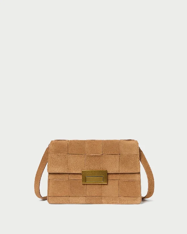 Avant-Garde Style Promotions Delphine Toffee Woven Suede Shoulder Bag Unmissable Deals On High-Quality Designer Bags Avant-Garde Style Promotions Delphine Toffee Woven Suede Shoulder Bag Unmissable Deals On High-Quality Designer Bags