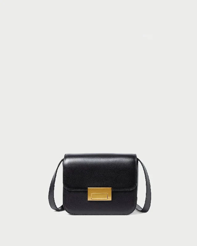 Cozy Comfort Style Sale Desi Black Leather Crossbody Elevate Your Style With Our Handbag Sale
