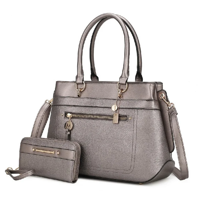 Gardenia Vegan Leather Women’s Tote Bag with Wallet– 2 pieces Carry Elegance For Less – Best Bag Deals Here Gardenia Vegan Leather Women’s Tote Bag with Wallet– 2 pieces Carry Elegance For Less – Best Bag Deals Here