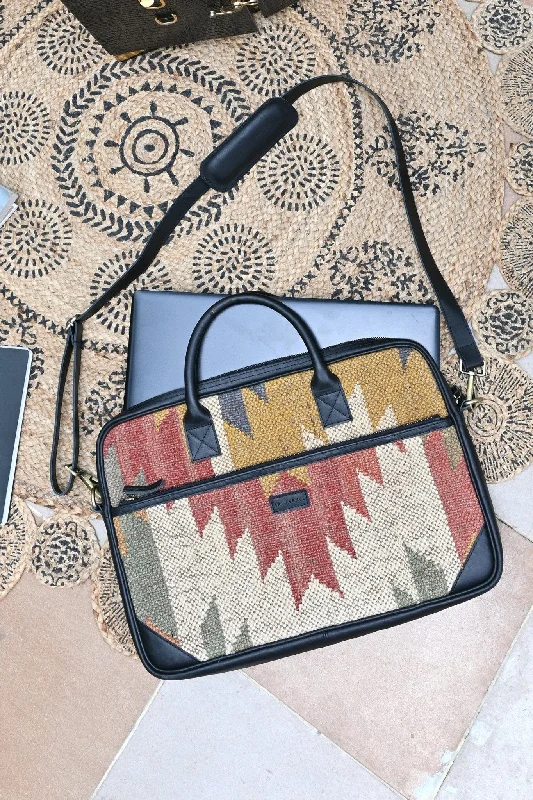 Sale Event, Prices Rock GAVIEN - KILIM & LEATHER LAPTOP BAG Designer-Inspired Bags, Best Prices Sale Event, Prices Rock GAVIEN - KILIM & LEATHER LAPTOP BAG Designer-Inspired Bags, Best Prices