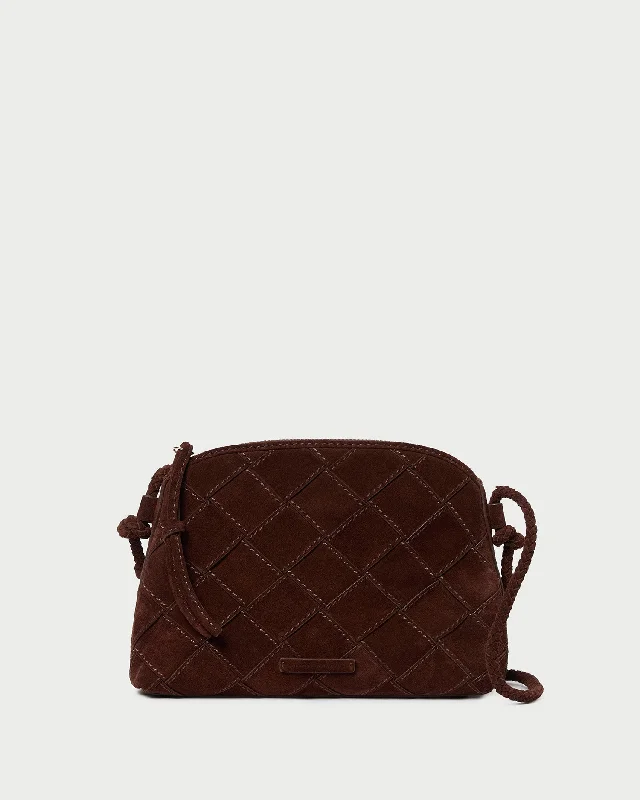 Cool Prices Mallory Espresso Woven Suede Crossbody Everyday Elegance At Lower Prices Cool Prices Mallory Espresso Woven Suede Crossbody Everyday Elegance At Lower Prices