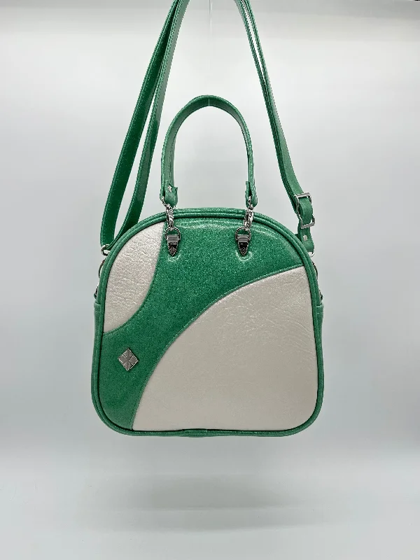 New Styles Just In Mini Bopper - Mint Glitter & White Pearl The Handbag Sale You've Been Waiting For New Styles Just In Mini Bopper - Mint Glitter & White Pearl The Handbag Sale You've Been Waiting For