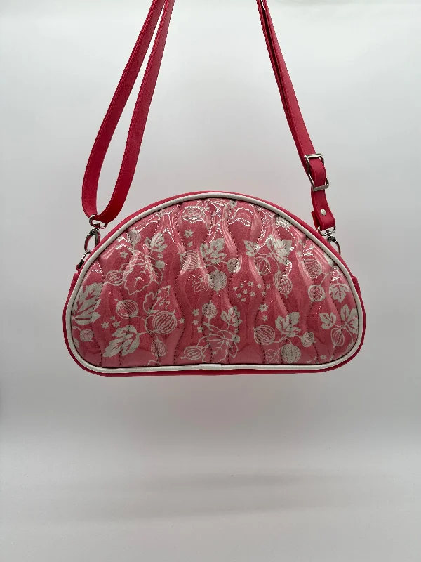 Comfortable Chic Mini Bowler- Pyrex Gooseberry and Blush Matte Vinyl Don't Miss Out – Shop Fashionable Bags At Special Rates Comfortable Chic Mini Bowler- Pyrex Gooseberry and Blush Matte Vinyl Don't Miss Out – Shop Fashionable Bags At Special Rates