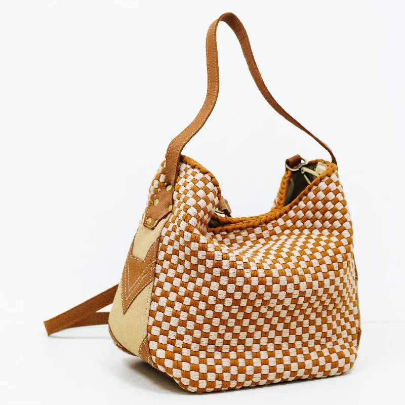 Flash Sales On Premium And High-Quality Bags [Ready Today] Buslo Mini Medley Leather Patchwork Tan High-End Handbags At Affordable Prices