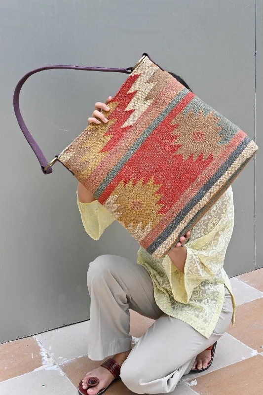 Street Chic Discounts RUSSEL  - KILIM  HAND  BAG Flash Sale On Handbags