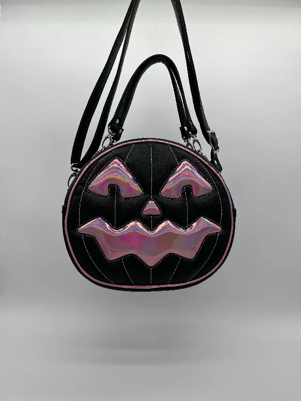 Additional Time-Limited Offers Spooky Face Cruiser - Black Symphony and Pale Pink Holo Your Perfect Bag At The Perfect Price Additional Time-Limited Offers Spooky Face Cruiser - Black Symphony and Pale Pink Holo Your Perfect Bag At The Perfect Price
