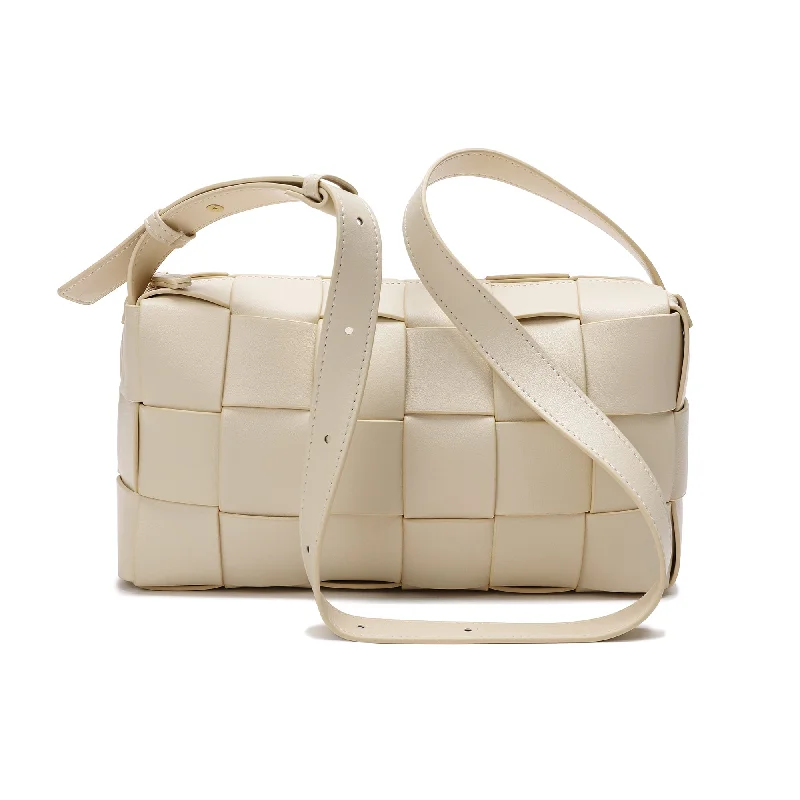 Tiffany & Fred Smooth Woven Leather Hobo/Shoulder Iconic Handbags At Budget-Friendly Prices Tiffany & Fred Smooth Woven Leather Hobo/Shoulder Iconic Handbags At Budget-Friendly Prices