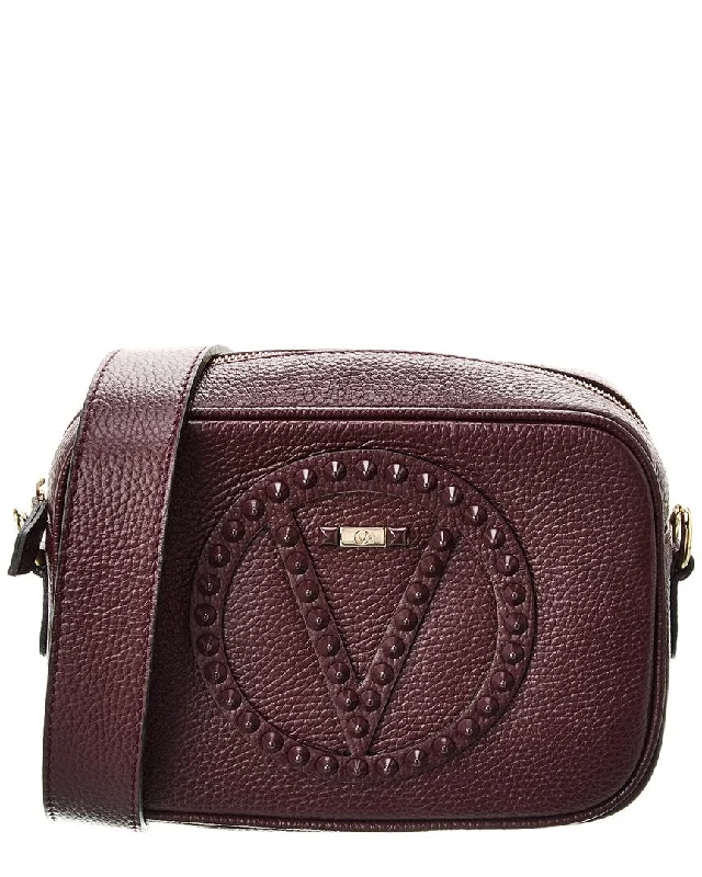 Evening Elegance Valentino by Mario Valentino Mia Rock Leather Crossbody Stylish Totes, Special Discounts Evening Elegance Valentino by Mario Valentino Mia Rock Leather Crossbody Stylish Totes, Special Discounts