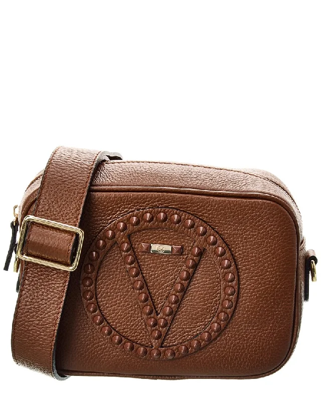 Limited Time Deal Valentino by Mario Valentino Mia Rock Leather Crossbody Stylish Totes, Special Discounts Limited Time Deal Valentino by Mario Valentino Mia Rock Leather Crossbody Stylish Totes, Special Discounts