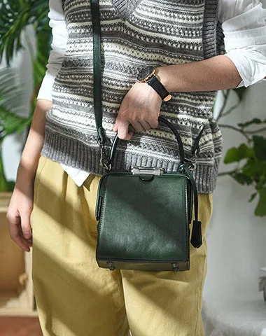 Trendy Styles Womens Green Leather Doctor Handbag Purses Square Doctor Crossbody Purse for Women Trendy Backpacks With Big Discounts Trendy Styles Womens Green Leather Doctor Handbag Purses Square Doctor Crossbody Purse for Women Trendy Backpacks With Big Discounts