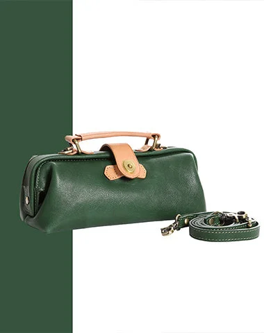 Feminine Luxe Style Sale Womens Green Leather Mini Doctor Handbag Purses Classic Green Doctor Crossbody Purses for Women Limited-Time Handbag Sale Feminine Luxe Style Sale Womens Green Leather Mini Doctor Handbag Purses Classic Green Doctor Crossbody Purses for Women Limited-Time Handbag Sale