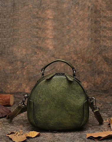 Limited Styles Womens Green Leather Round Handbag Purses Vintage Handmade Round Shoulder Bag Crossbody Handbag for Women Your Perfect Bag At The Perfect Price Limited Styles Womens Green Leather Round Handbag Purses Vintage Handmade Round Shoulder Bag Crossbody Handbag for Women Your Perfect Bag At The Perfect Price
