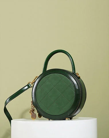 Valentine's Day Womens Green Leather Round Handbag Small Crossbody Purse Round Shoulder Bag for Women Limited-Stock Bag Clearance – Hurry Valentine's Day Womens Green Leather Round Handbag Small Crossbody Purse Round Shoulder Bag for Women Limited-Stock Bag Clearance – Hurry