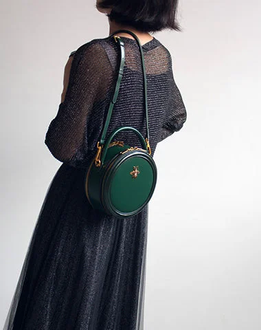 Durable And Cheap Bags Womens Green Leather Small Round Handbag Crossbody Purse Round Shoulder Bag for Women Handbag Deals For Every Occasion Durable And Cheap Bags Womens Green Leather Small Round Handbag Crossbody Purse Round Shoulder Bag for Women Handbag Deals For Every Occasion
