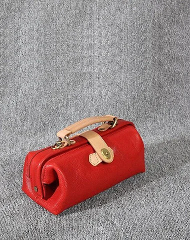 Everyday Bags For Work, School, Or Errands Womens Red Leather Mini Doctor Handbag Purses Classic Red Doctor Crossbody Purses for Women Designer-Inspired Bags At Reduced Prices Everyday Bags For Work, School, Or Errands Womens Red Leather Mini Doctor Handbag Purses Classic Red Doctor Crossbody Purses for Women Designer-Inspired Bags At Reduced Prices